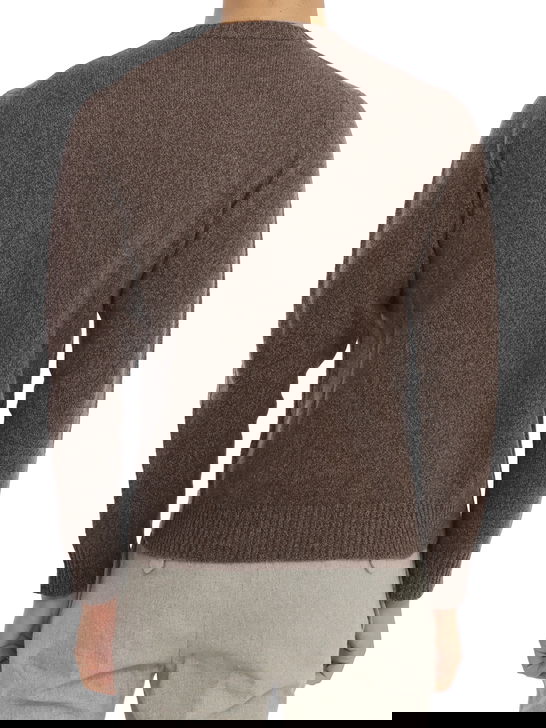 Magazzino Ricambi Maglia Magazzino Ricambi Mouliné Marrone Shopping Online