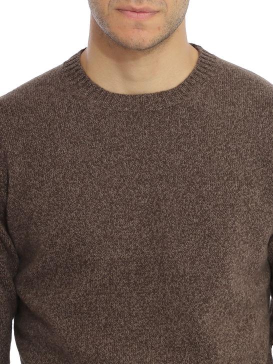Magazzino Ricambi Maglia Magazzino Ricambi Mouliné Marrone Shopping Online