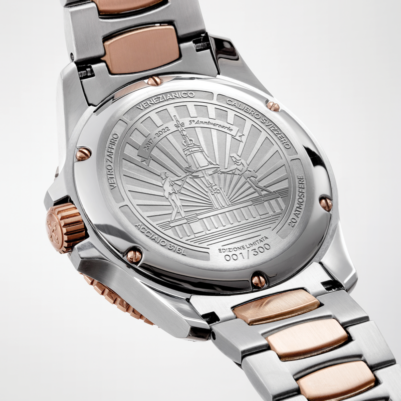 Venezianico NEREIDE TUNGSTENO - 5th Anniversary Limited Edition Esporta salva