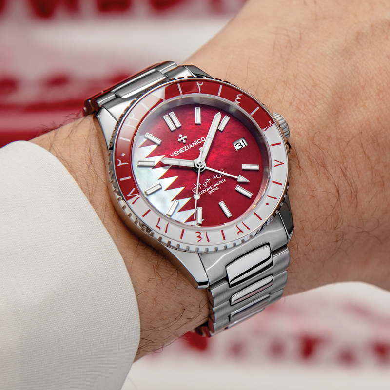 Venezianico NEREIDE GMT - Qatar Limited Edition Black Friday Prezzi