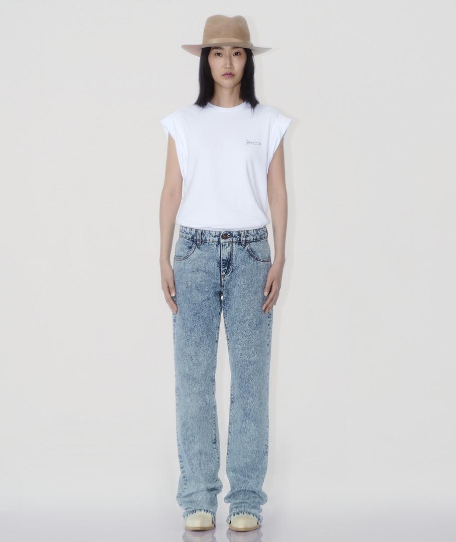 Vespa Denim bootcut slim fit Outlet