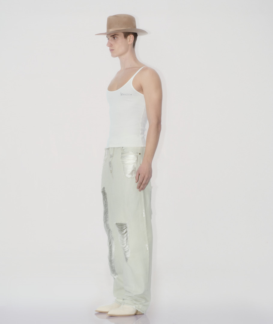 Vespa Tank top logo In Vendita
