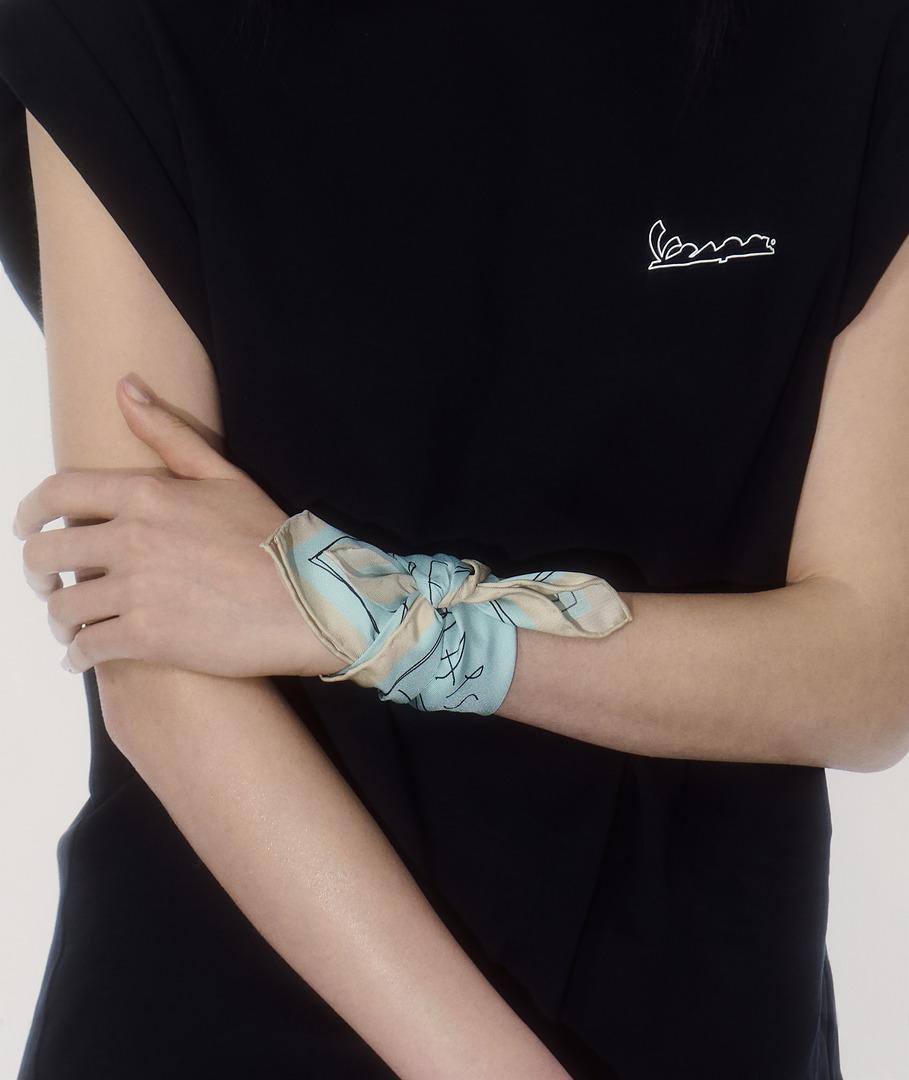 Vespa Foulard 31x31 Smaltimento dello stoccaggio