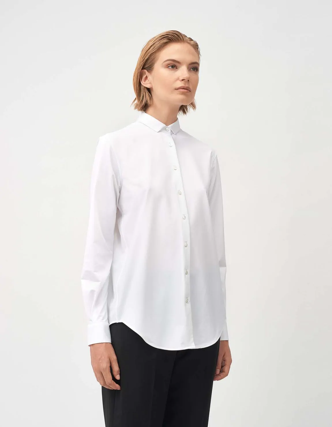 Xacus Camicia Bianco Active Tinta Unita