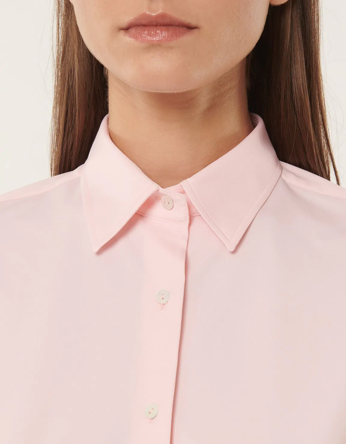 Xacus Camicia Rosa chiaro Active Tinta Unita Saldi