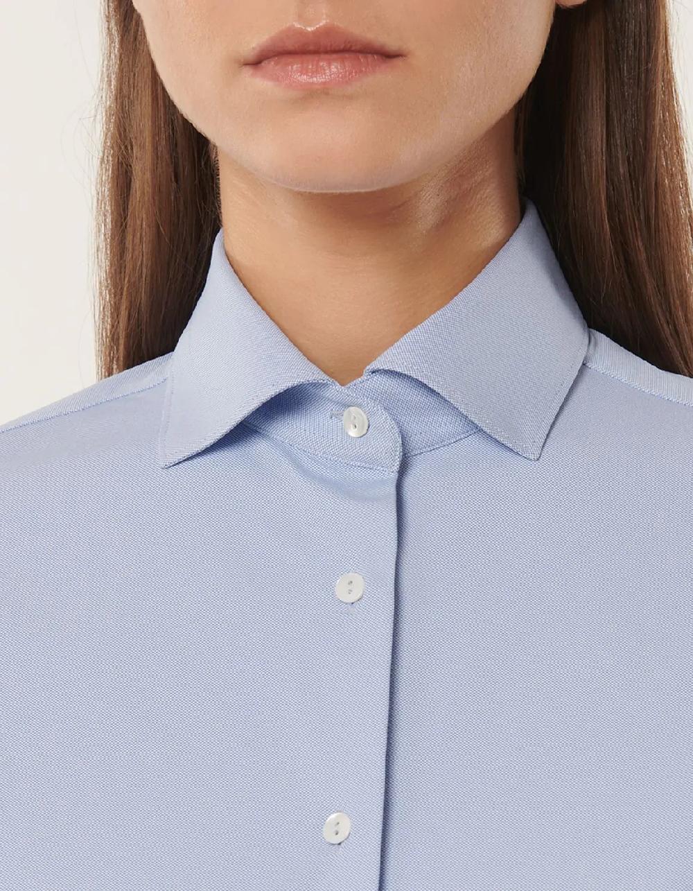 Xacus Camicia Celeste scuro Active Tinta Unita Hotsell