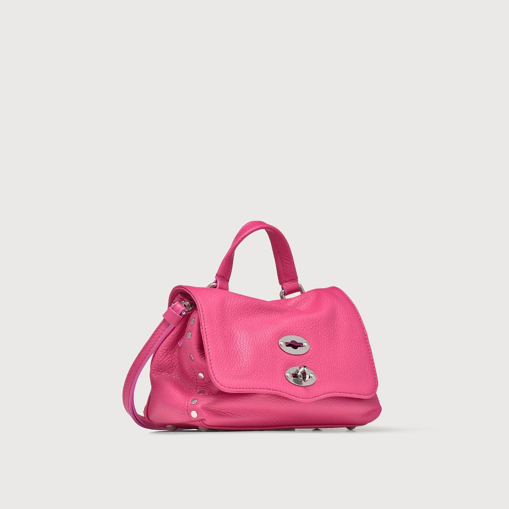 Zanellato BORSA POSTINA® BABY IN PELLE MARTELLATA PINK ORCHIDEA | Zanellato Negozi Online