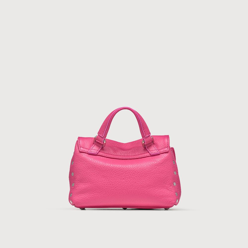 Zanellato BORSA POSTINA® BABY IN PELLE MARTELLATA PINK ORCHIDEA | Zanellato Negozi Online