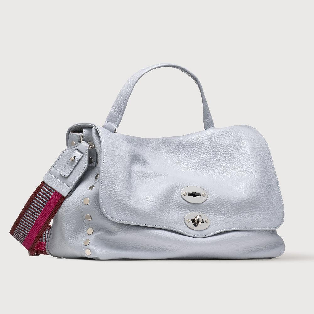 Zanellato BORSA POSTINA® MEDIUM IN PELLE MARTELLATA GREY CLOUD | Zanellato Acquista Ora