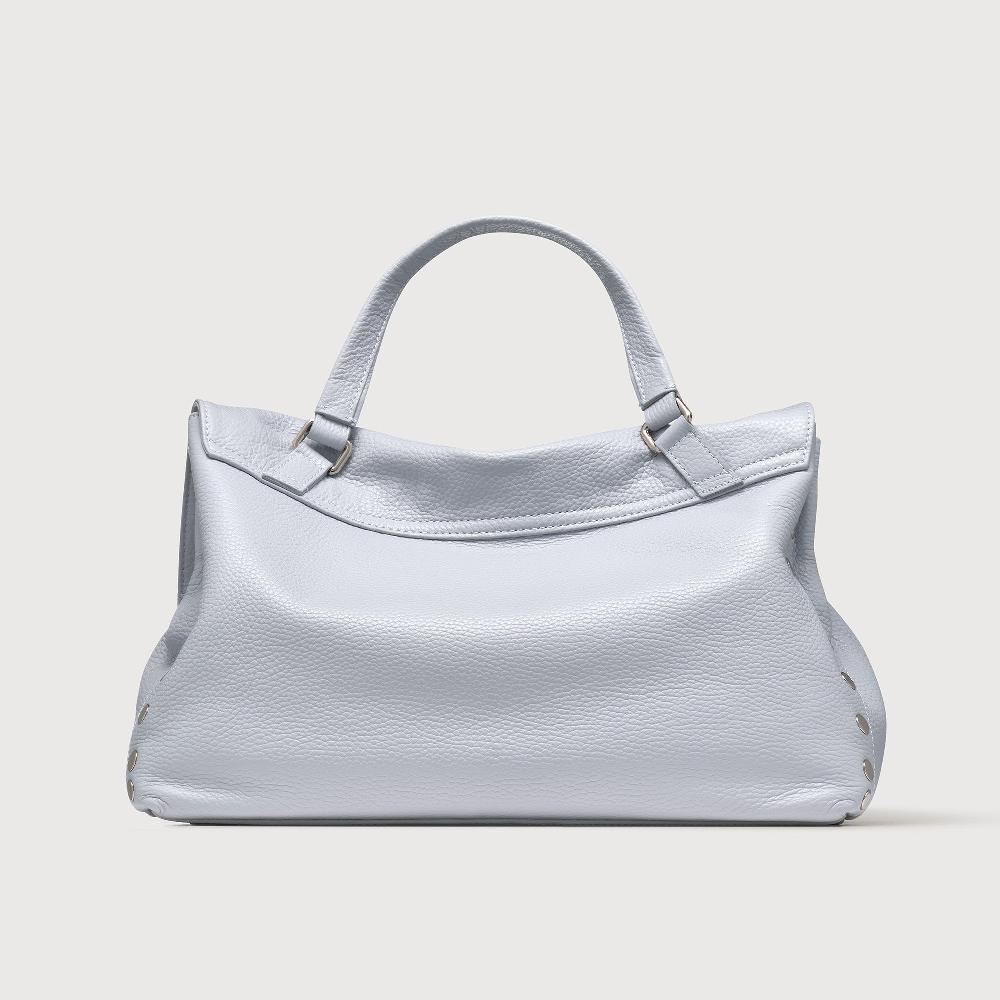 Zanellato BORSA POSTINA® MEDIUM IN PELLE MARTELLATA GREY CLOUD | Zanellato Acquista Ora