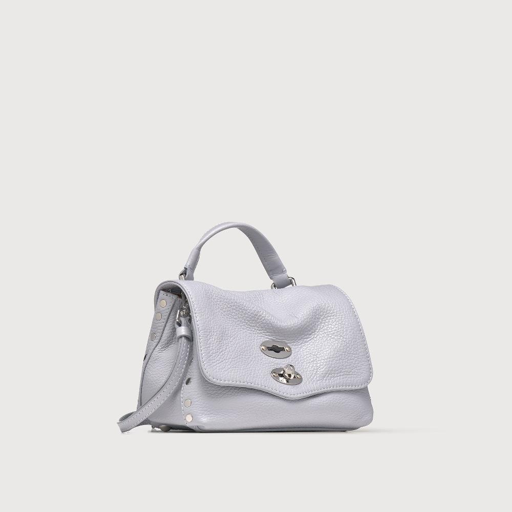 Zanellato BORSA POSTINA® BABY IN PELLE MARTELLATA GREY CLOUD | Zanellato Promozione Limitata