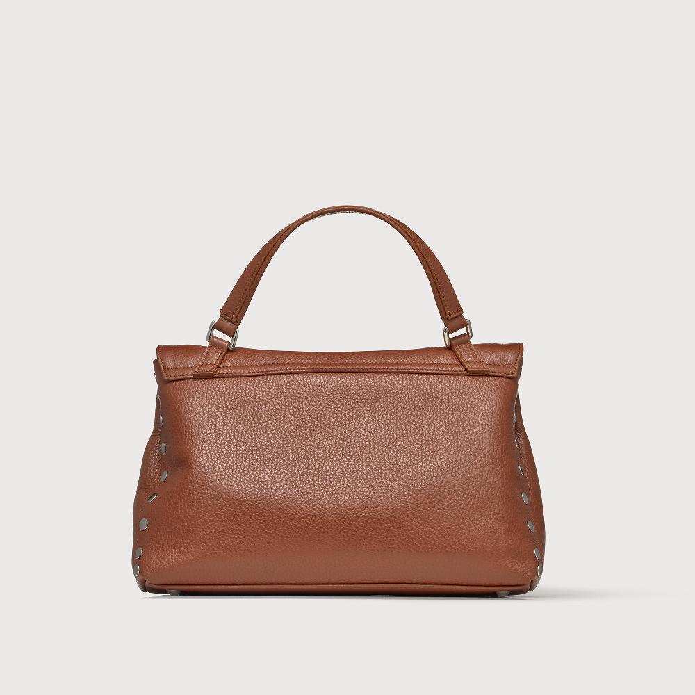 Zanellato BORSA POSTINA® SMALL IN PELLE MARTELLATA BROWN CANALETTO | Zanellato Convenienza