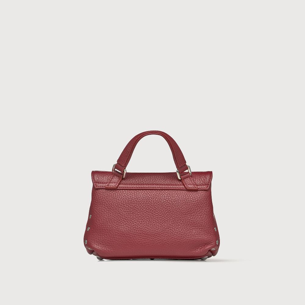 Zanellato BORSA POSTINA® BABY IN PELLE MARTELLATA RED OPERA | Zanellato Presa