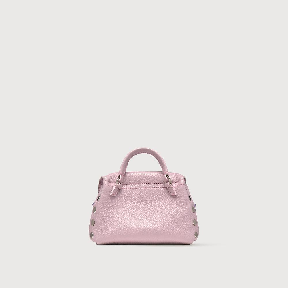 Zanellato BORSA POSTINA® SUPER BABY IN PELLE LAMINATA PURPLE GLICINE | Zanellato Offerta