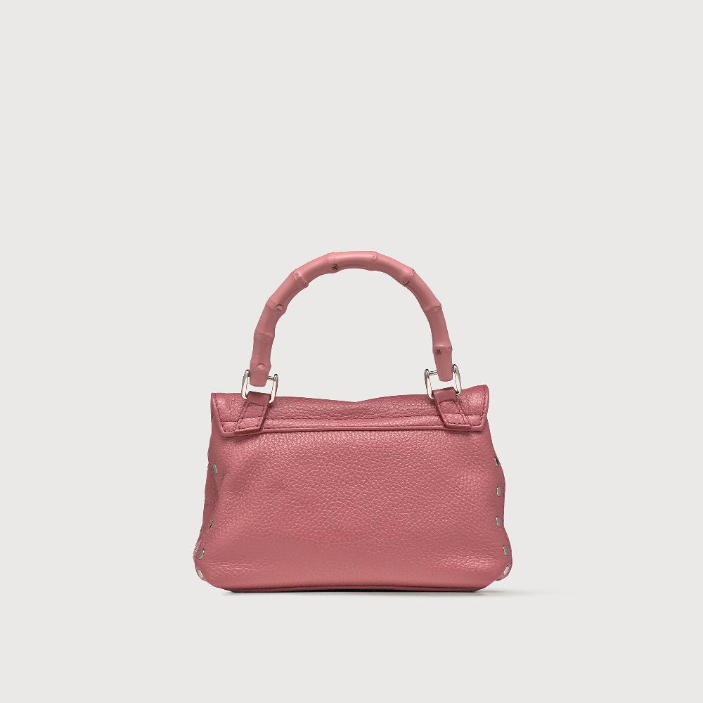 Zanellato BORSA POSTINA® BABY IN PELLE MARTELLATA PINK ROSATO | Zanellato In Vendita