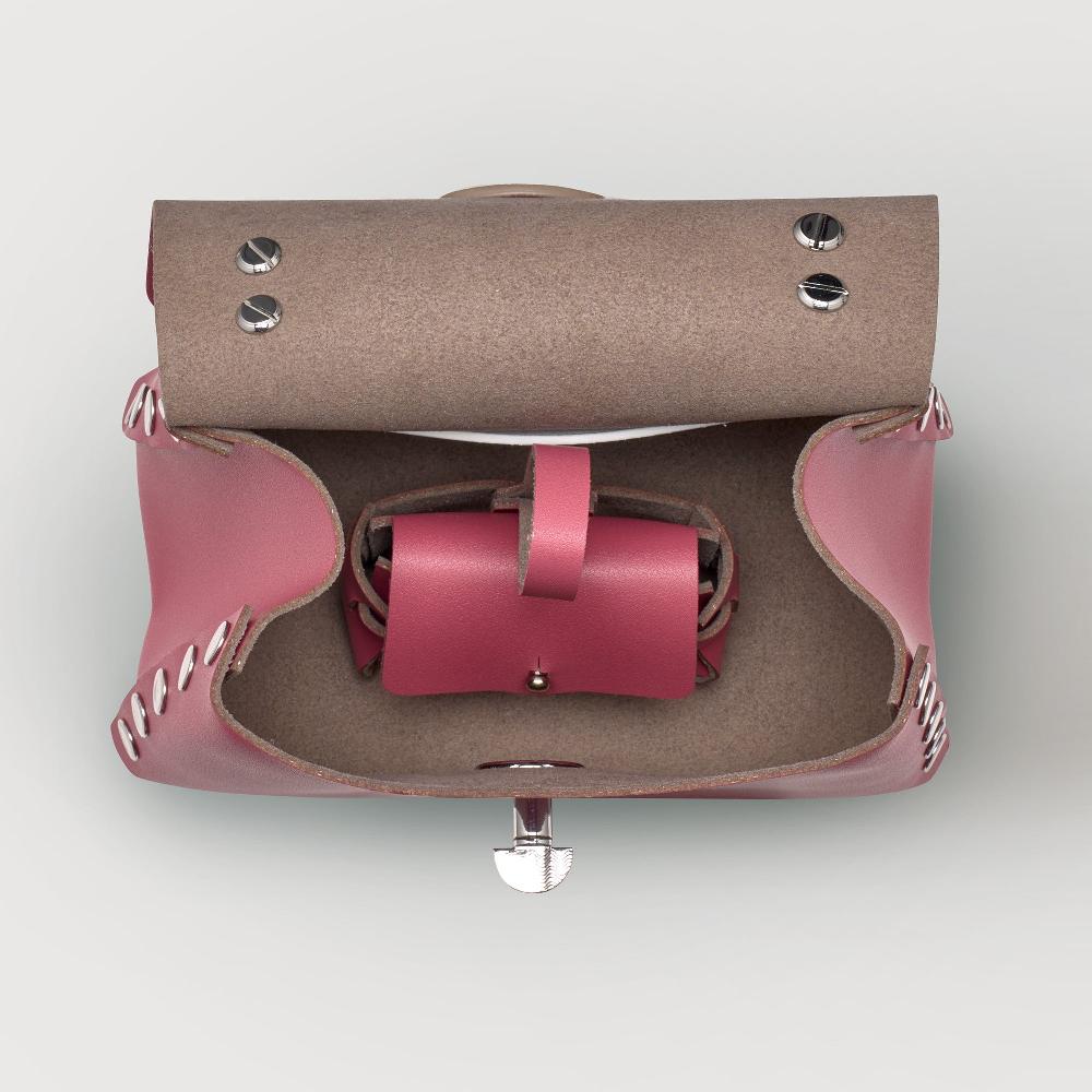 Zanellato BORSA POSTINA® SUPER BABY IN PELLE RIGENERATA PINK BIZANTINO | Zanellato Offerte