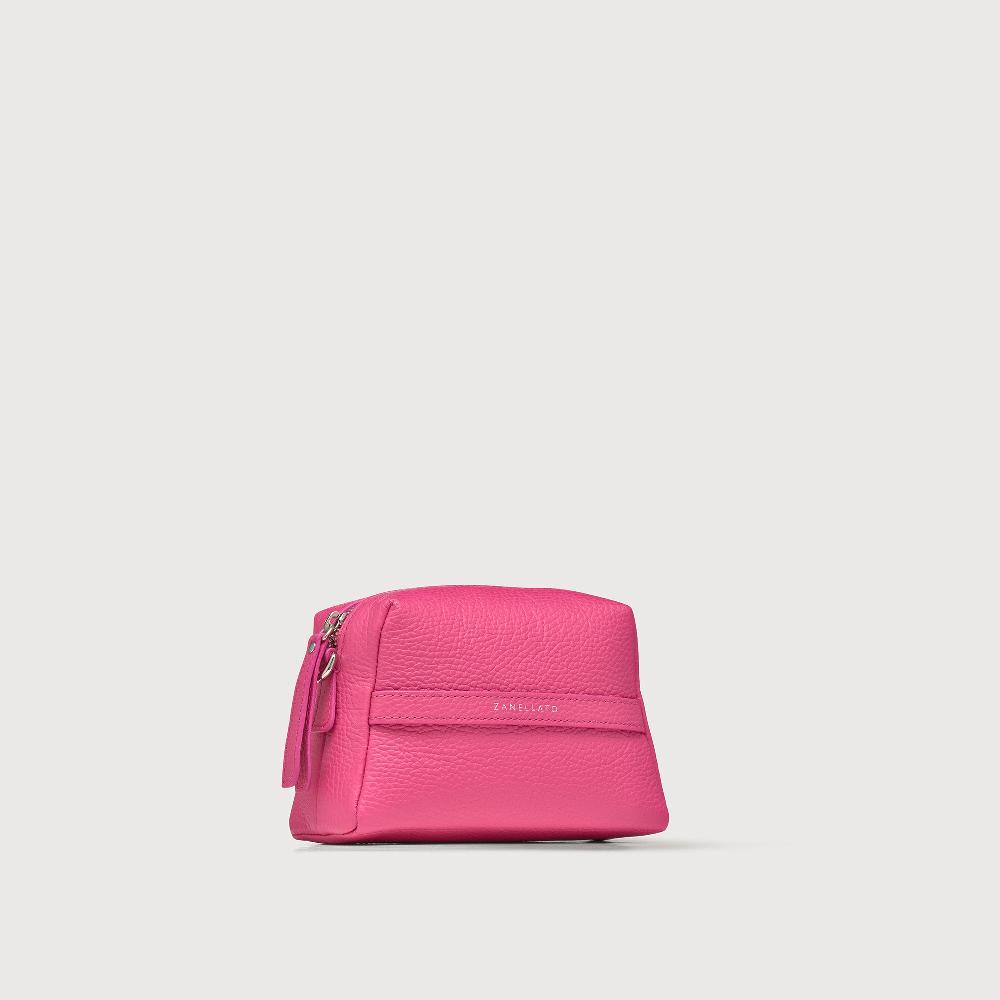 Zanellato BORSA MATRIOSKA UNICA IN PELLE MARTELLATA ROSE ORCHIDEA MULTI | Zanellato In Saldo