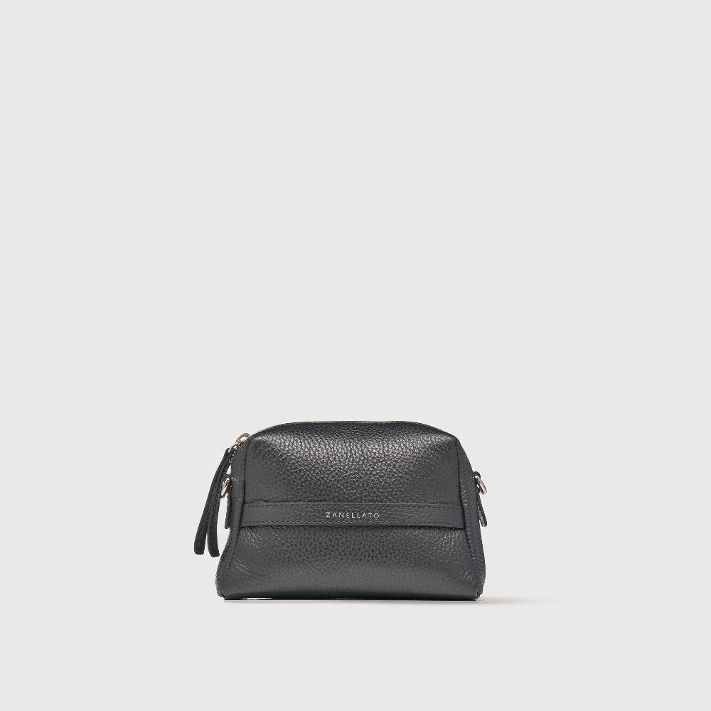 Zanellato BORSA MATRIOSKA UNICA IN PELLE MARTELLATA BLACK MULTI | Zanellato