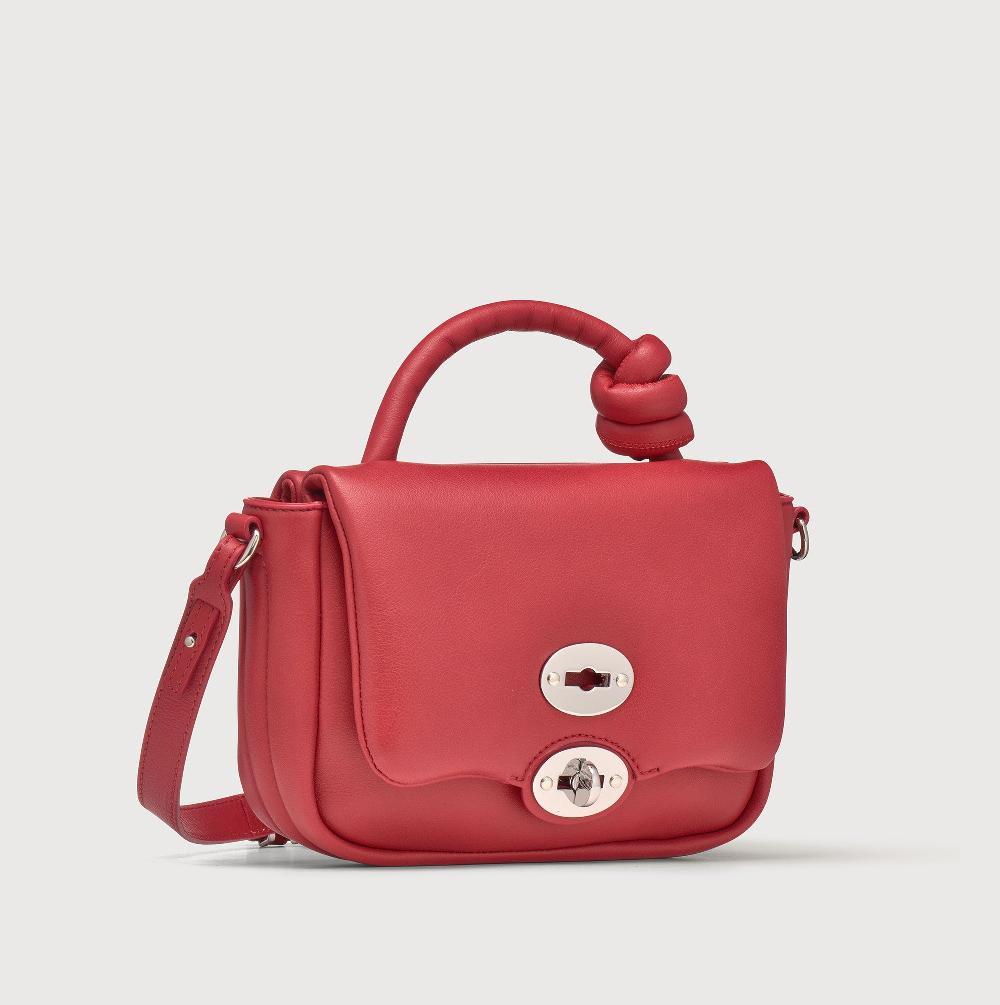 Zanellato BORSA ELLA SOFT SMALL IN PELLE LISCIA RED VALTELLINA | Zanellato 2025
