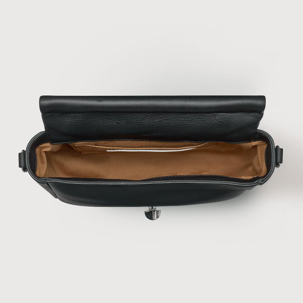 Zanellato BORSA ELLA SOFT MEDIUM IN PELLE LISCIA BLACK NERO | Zanellato In Linea