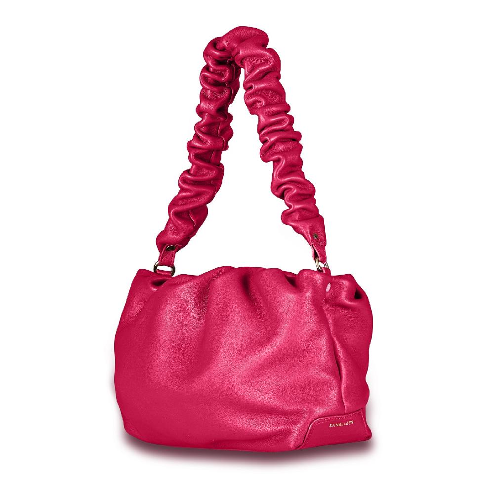 Zanellato BORSA TULIPA UNICA IN PELLE LISCIA ROSE ORCHIDEA | Zanellato Soddisfazione Garantita