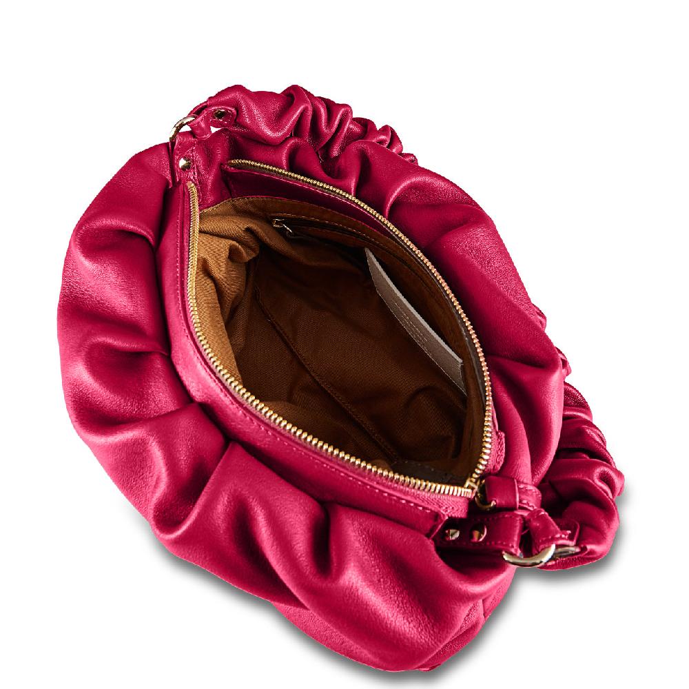 Zanellato BORSA TULIPA UNICA IN PELLE LISCIA ROSE ORCHIDEA | Zanellato Soddisfazione Garantita