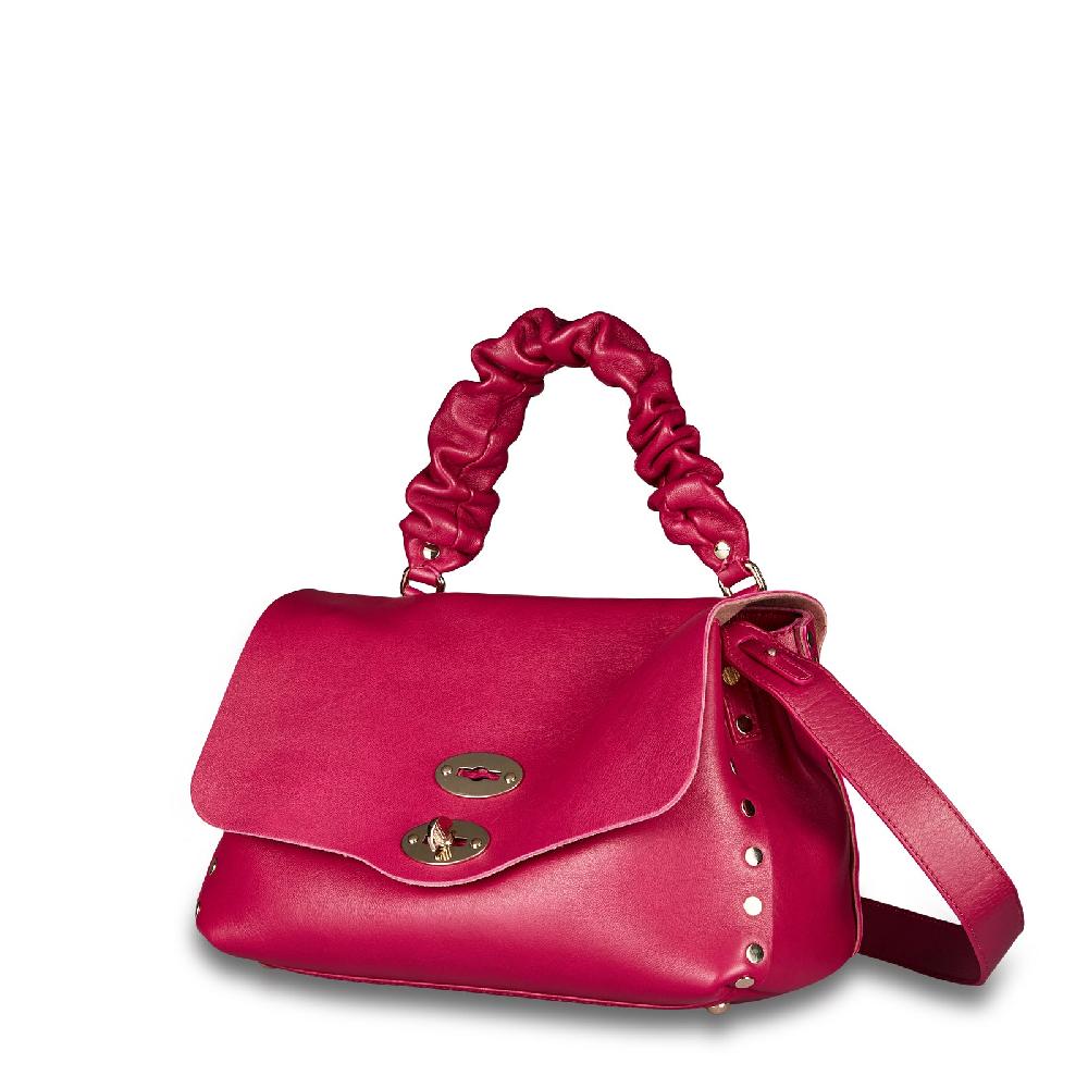 Zanellato BORSA POSTINA® SMALL IN PELLE LISCIA ROSE ORCHIDEA | Zanellato Qualità Garantita
