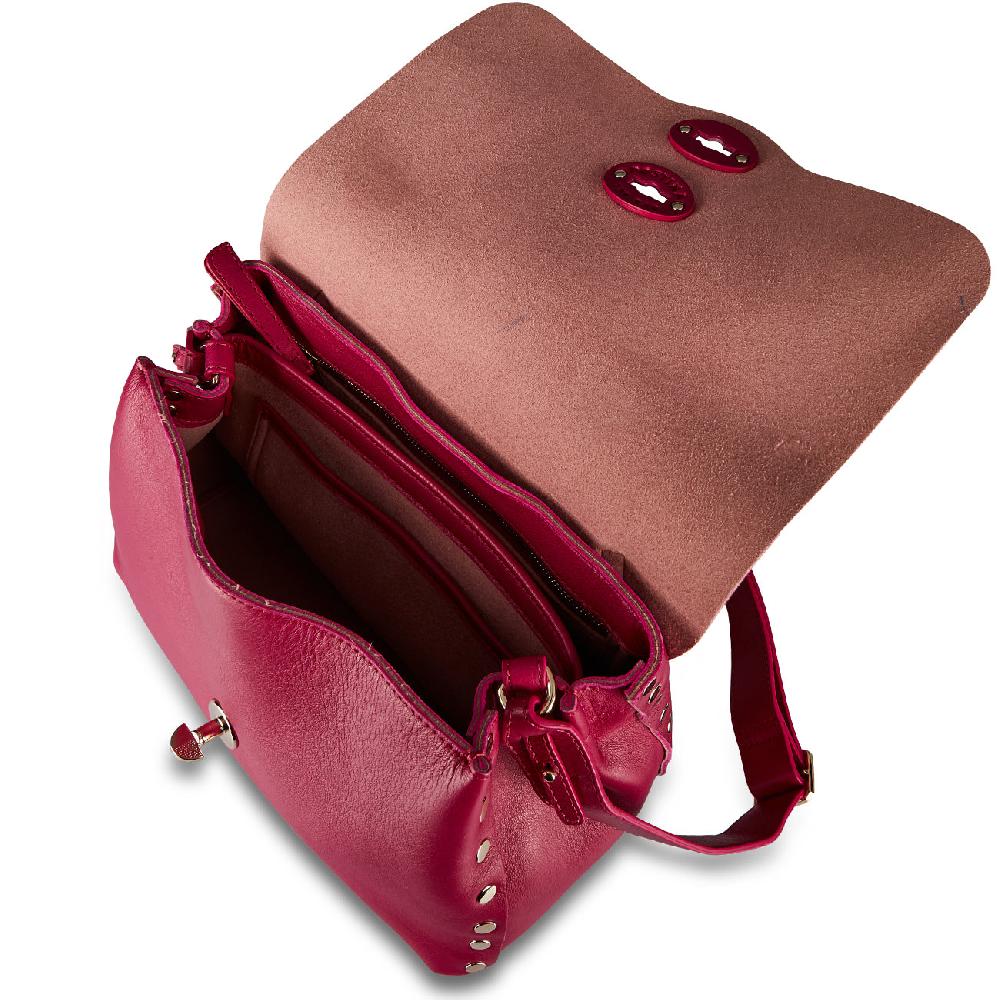 Zanellato BORSA POSTINA® SMALL IN PELLE LISCIA ROSE ORCHIDEA | Zanellato Qualità Garantita