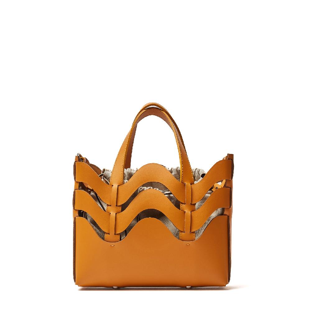 Zanellato BORSA DUNE SMALL IN PELLE RIGENERATA ORANGE ARANCETO | Zanellato Negozi Online