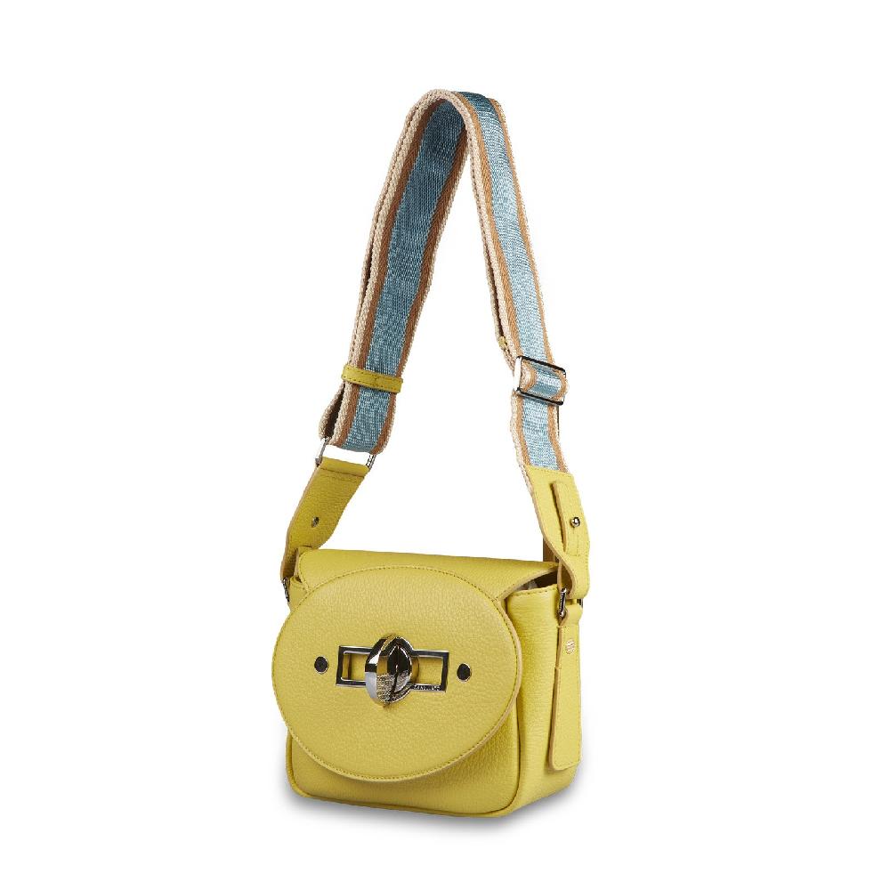 Zanellato BORSA TINA SMALL IN PELLE MARTELLATA GIALLO TUSCAN | Zanellato Sottocosto