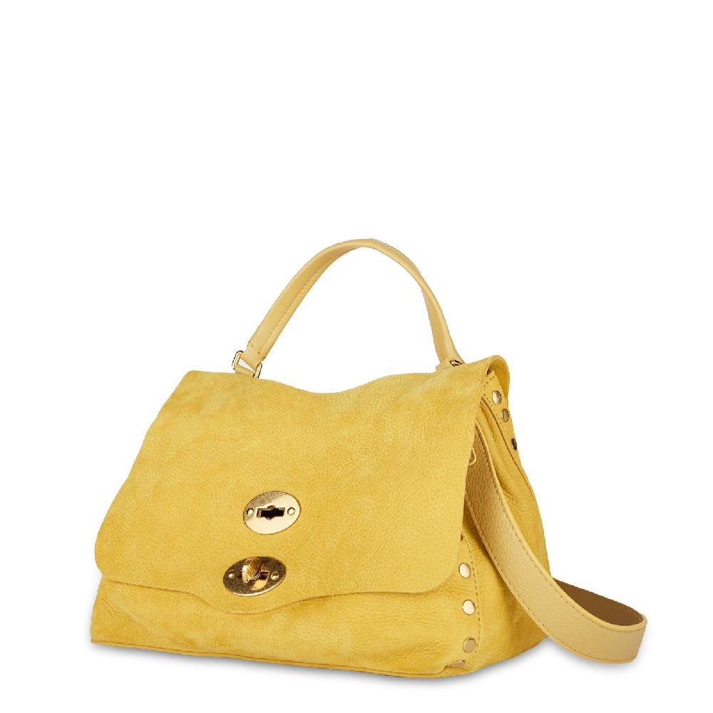 Zanellato BORSA POSTINA® SMALL IN PELLE NABUK YELLOW | Zanellato Novità
