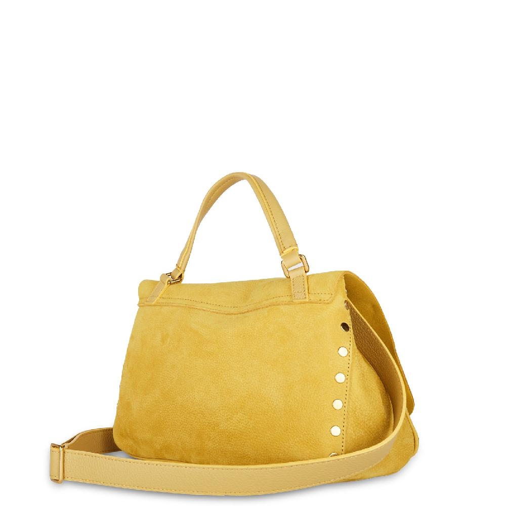 Zanellato BORSA POSTINA® SMALL IN PELLE NABUK YELLOW | Zanellato Novità