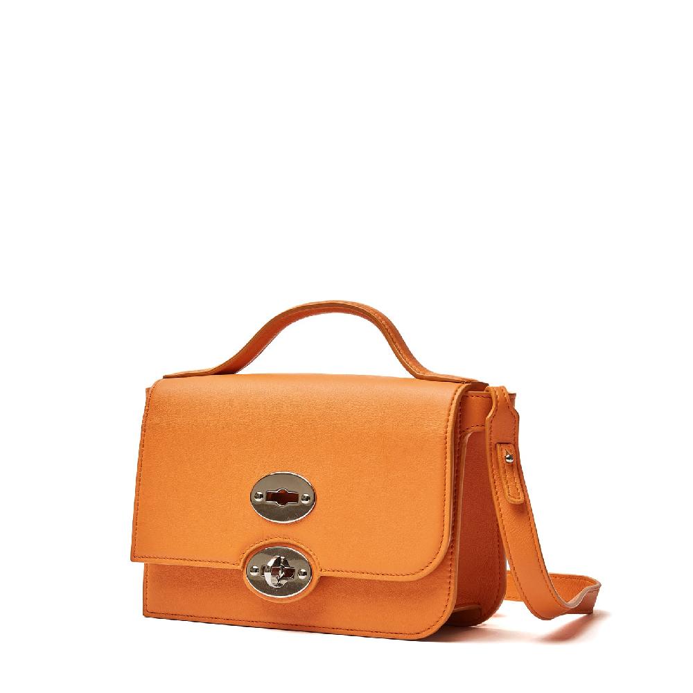 Zanellato BORSA ELLA UNIQUE IN PELLE LISCIA ORANGE NOTO | Zanellato Presa