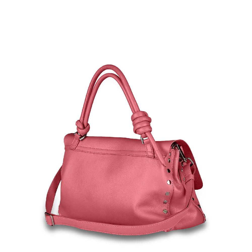 Zanellato BORSA POSTINA® SMALL IN PELLE LISCIA ROSE GUARANA' | Zanellato Sconto