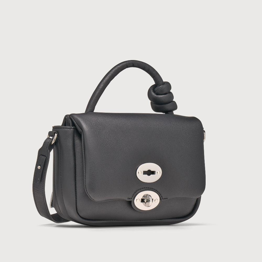 Zanellato BORSA ELLA SOFT SMALL IN PELLE LISCIA BLACK NERO | Zanellato Online