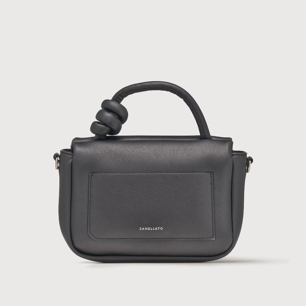 Zanellato BORSA ELLA SOFT SMALL IN PELLE LISCIA BLACK NERO | Zanellato Online
