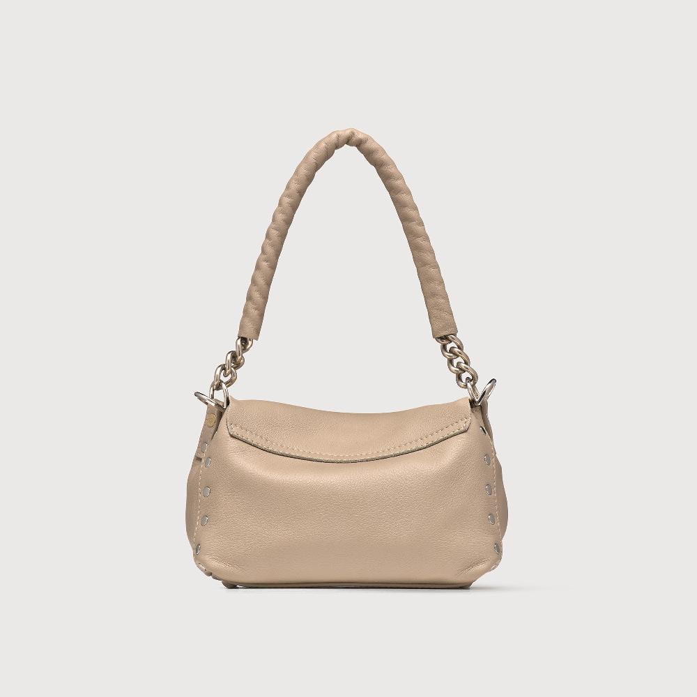 Zanellato BORSA POSTINA® BABY IN PELLE LISCIA GREY SASSONE | Zanellato Outlet