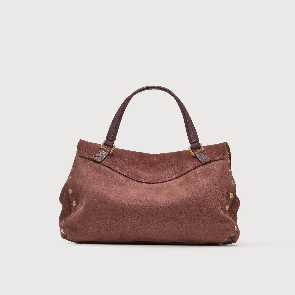 Zanellato BORSA POSTINA® SMALL IN PELLE NABUK RED BARBERA | Zanellato Saldi