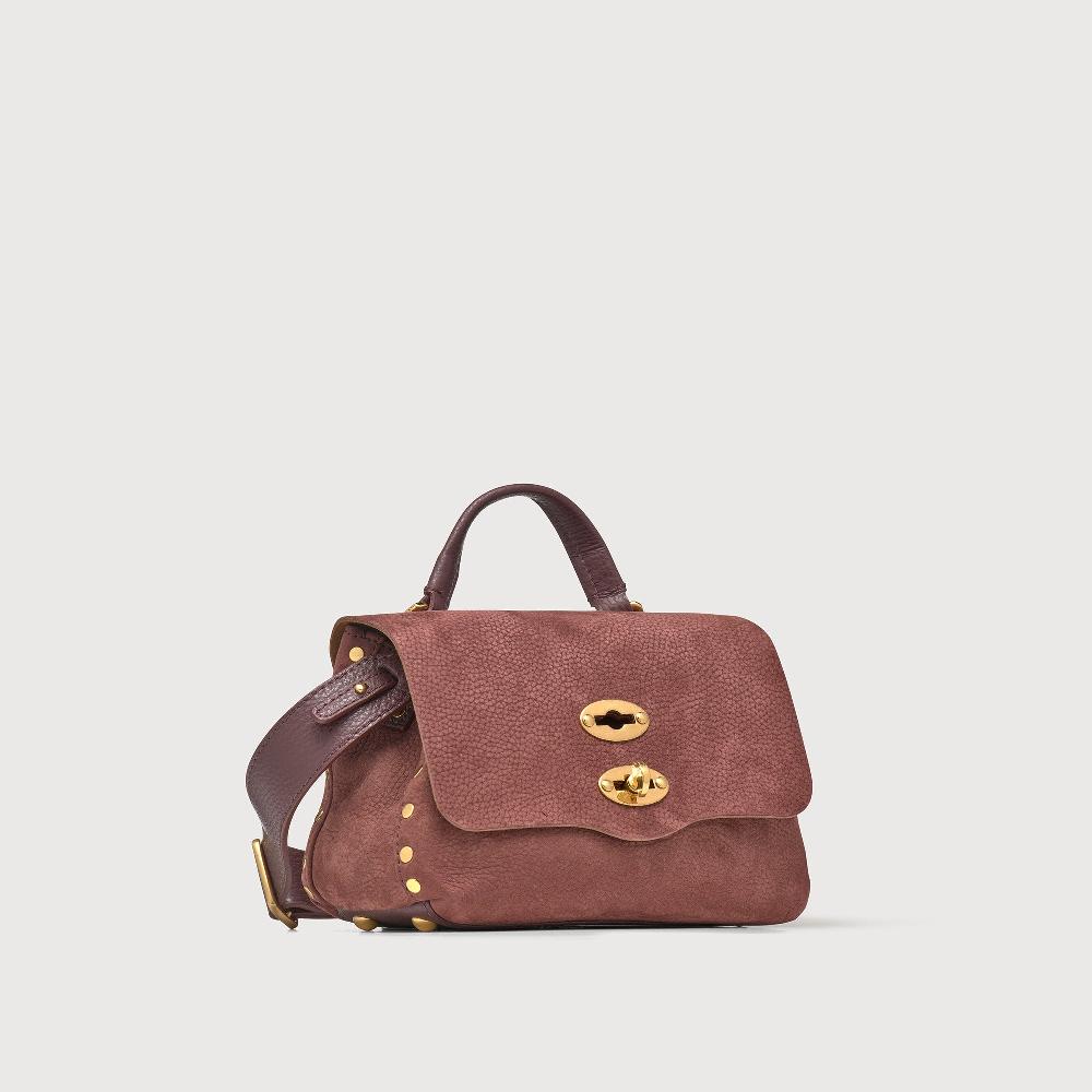 Zanellato BORSA POSTINA® BABY IN PELLE NABUK RED BARBERA | Zanellato Offerte