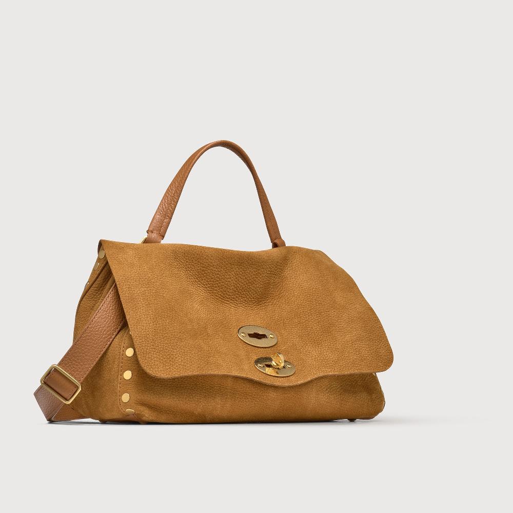 Zanellato BORSA POSTINA® SMALL IN PELLE NABUK BROWN BRANDY | Zanellato Hotsell