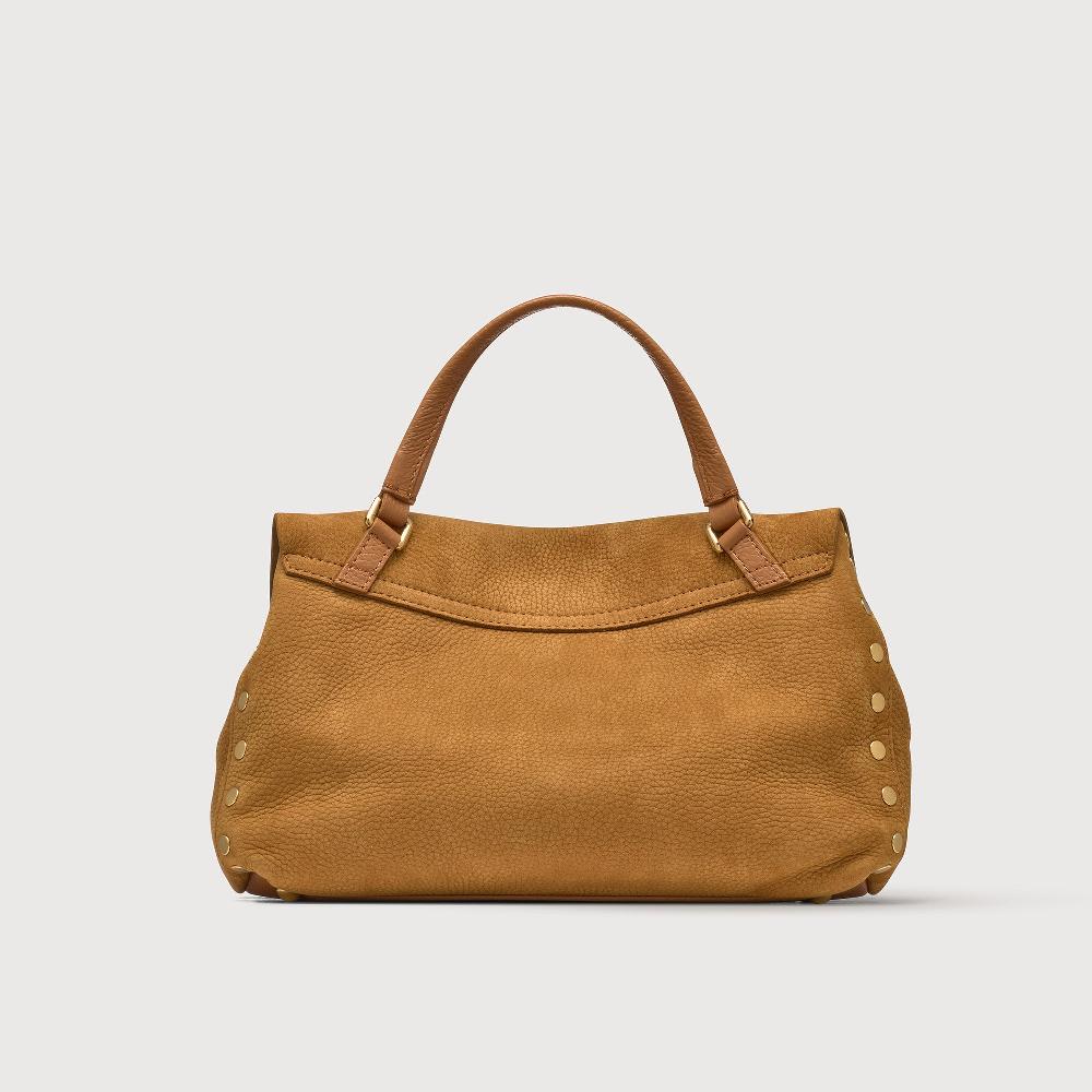 Zanellato BORSA POSTINA® SMALL IN PELLE NABUK BROWN BRANDY | Zanellato Hotsell