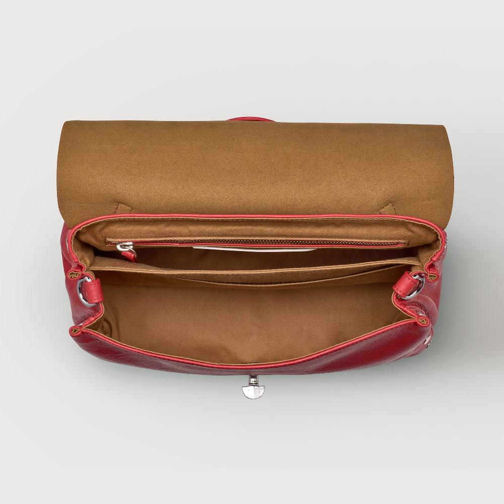 Zanellato BORSA POSTINA® SMALL IN PELLE LISCIA RED VALTELLINA | Zanellato Vendite Flash