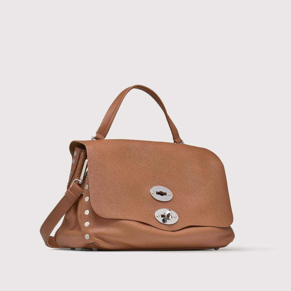 Zanellato BORSA POSTINA® SMALL IN PELLE LISCIA BEIGE GENCO | Zanellato In Saldo