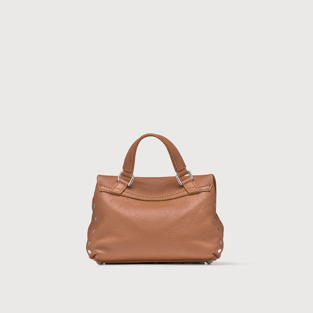 Zanellato BORSA POSTINA® BABY IN PELLE LISCIA BEIGE GENCO | Zanellato Nuova