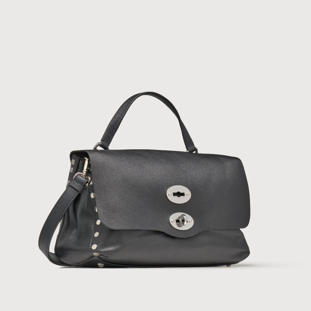 Zanellato BORSA POSTINA® SMALL IN PELLE LISCIA BLACK NERO | Zanellato Moda