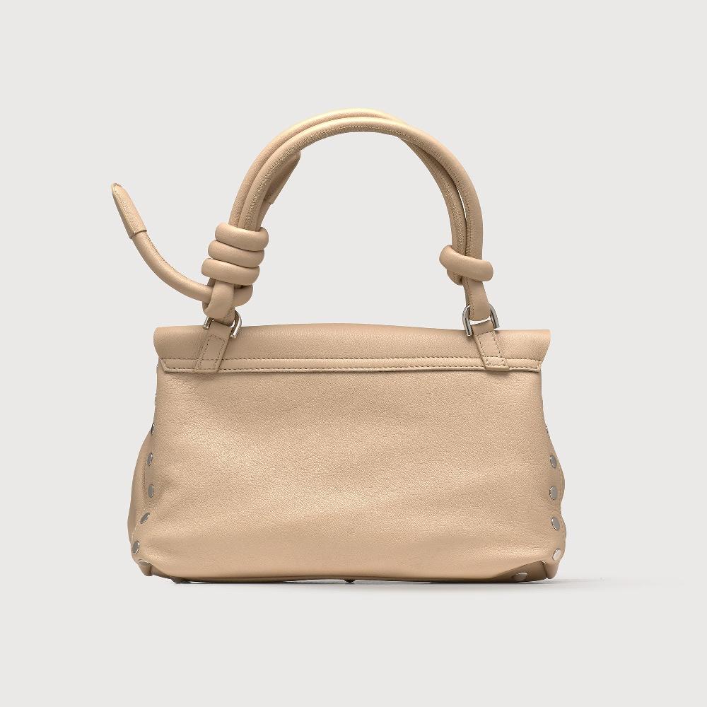 Zanellato BORSA POSTINA® SMALL IN PELLE LISCIA BEIGE BLOOM | Zanellato Italy