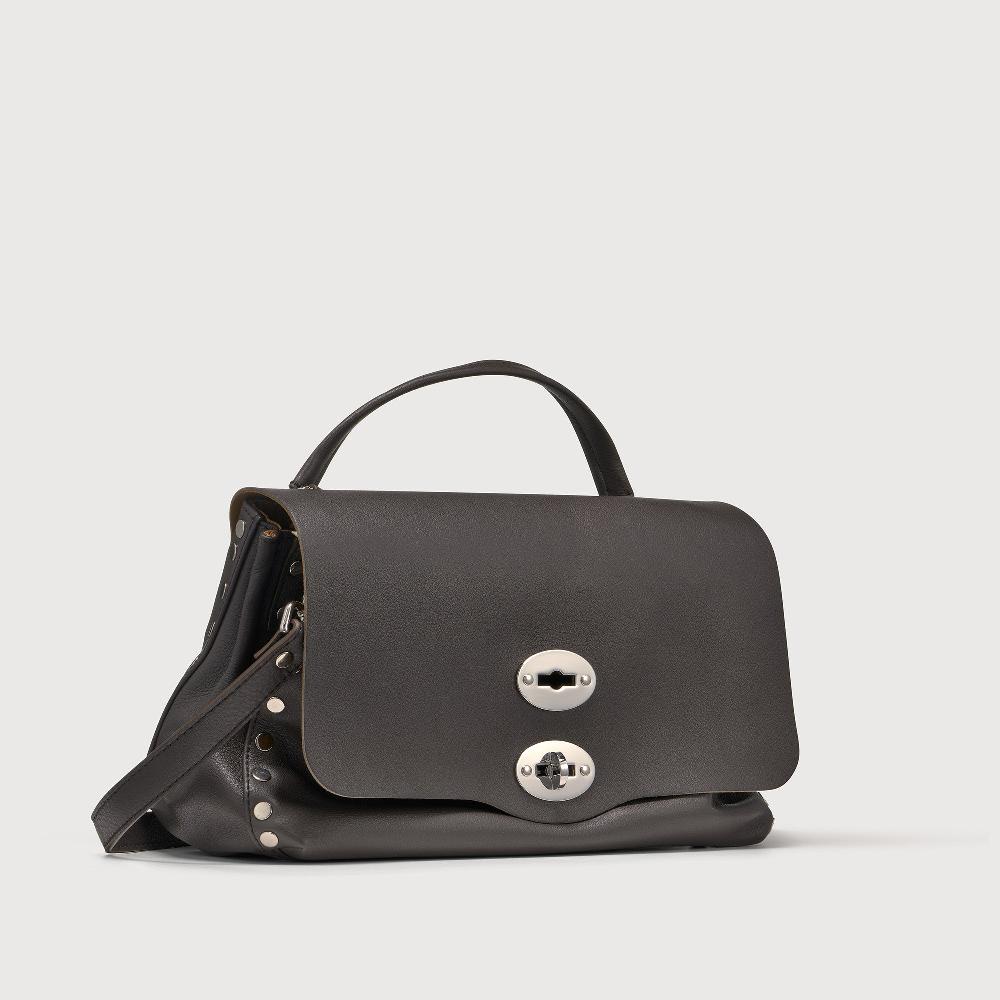 Zanellato BORSA POSTINA® SMALL IN PELLE LISCIA BROWN CORRETTO | Zanellato Qualità