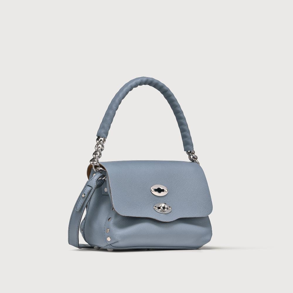 Zanellato BORSA POSTINA® BABY IN PELLE LISCIA BLUE GRAN LAGUNA | Zanellato Vendita