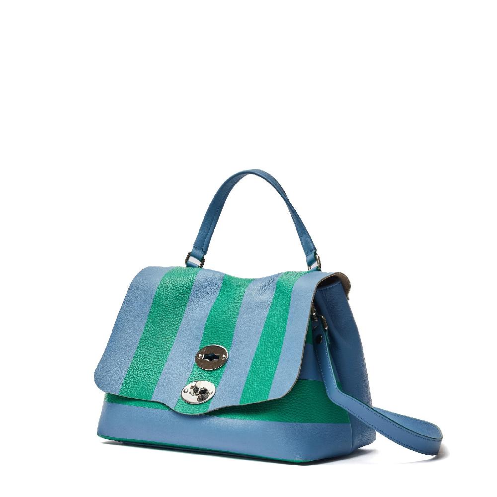 Zanellato BORSA POSTINA® SMALL IN PELLE MARTELLATA GREEN SMERALDO | Zanellato Negozi Online