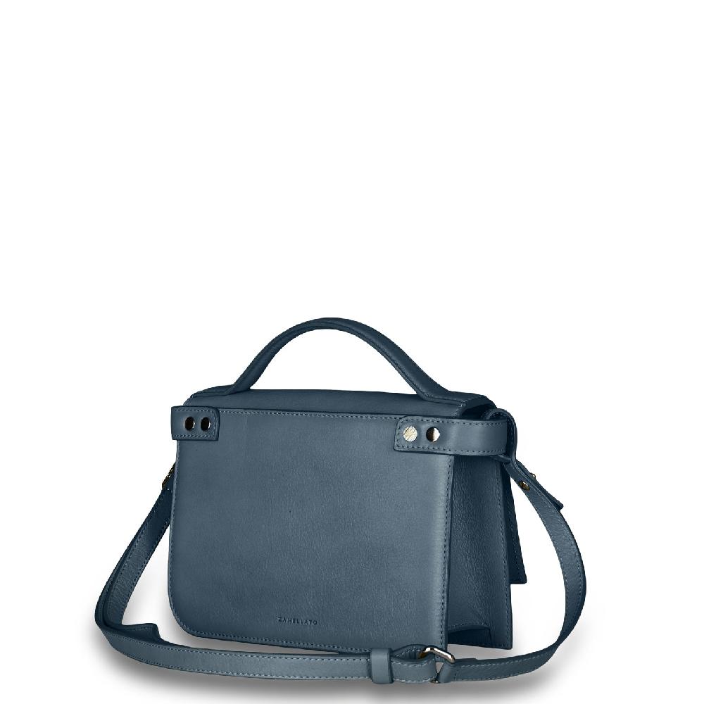 Zanellato BORSA ELLA UNICA IN PELLE LISCIA BLUE ATMOSFERA | Zanellato Promozione Limitata